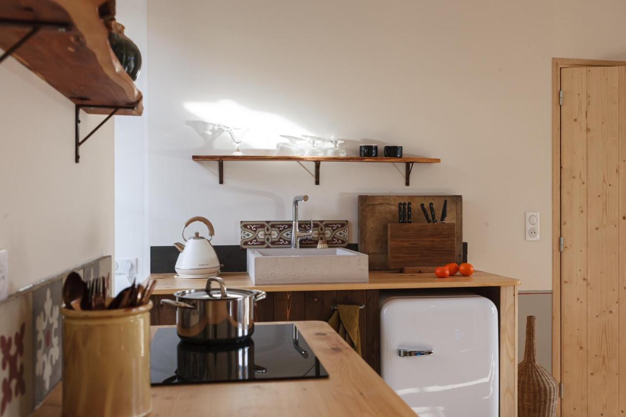 Les Appartements Du Saint Thiers, La Provence Dans Un Coin De La Drome Et L'Esprit D'Une Maison D'Hotes A Saou Esterno foto